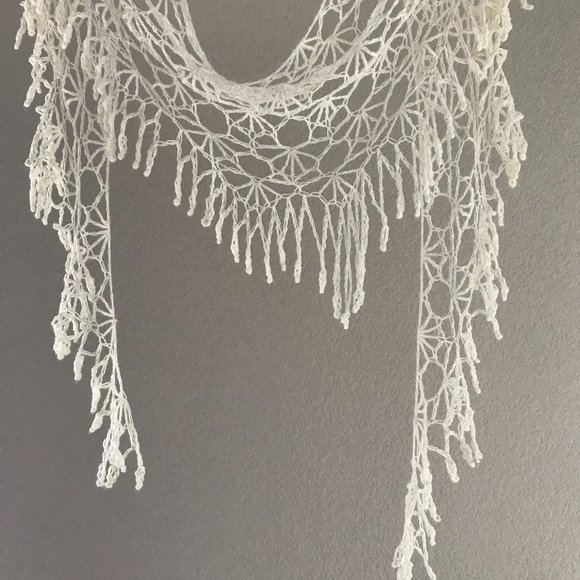 NEW Handmade 100% Merino Scarf, 84"L & 20"D - Picture 4 of 4